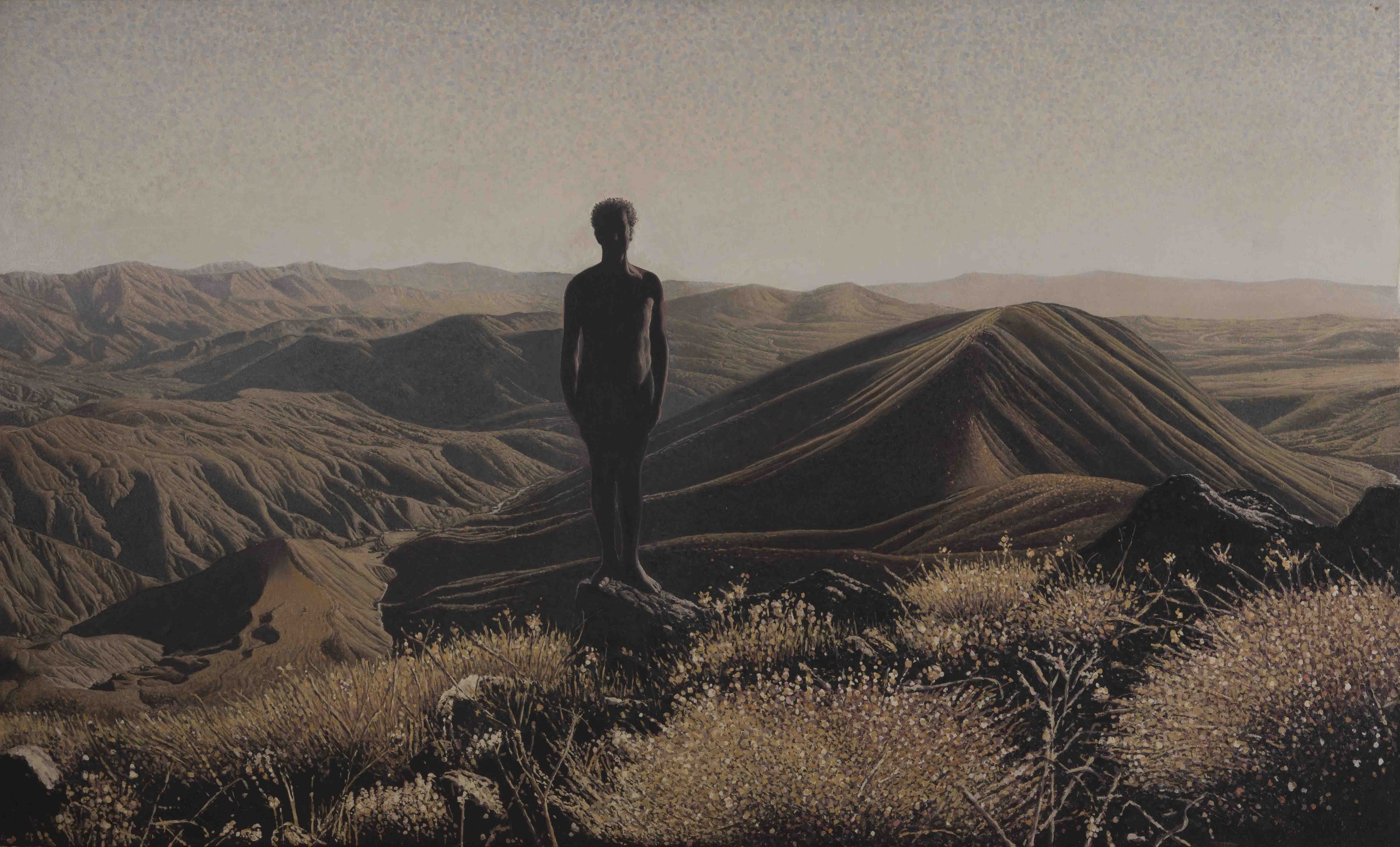 Otoportre-3, tuval üzeri yagliboya, 150x250 cm,2015,